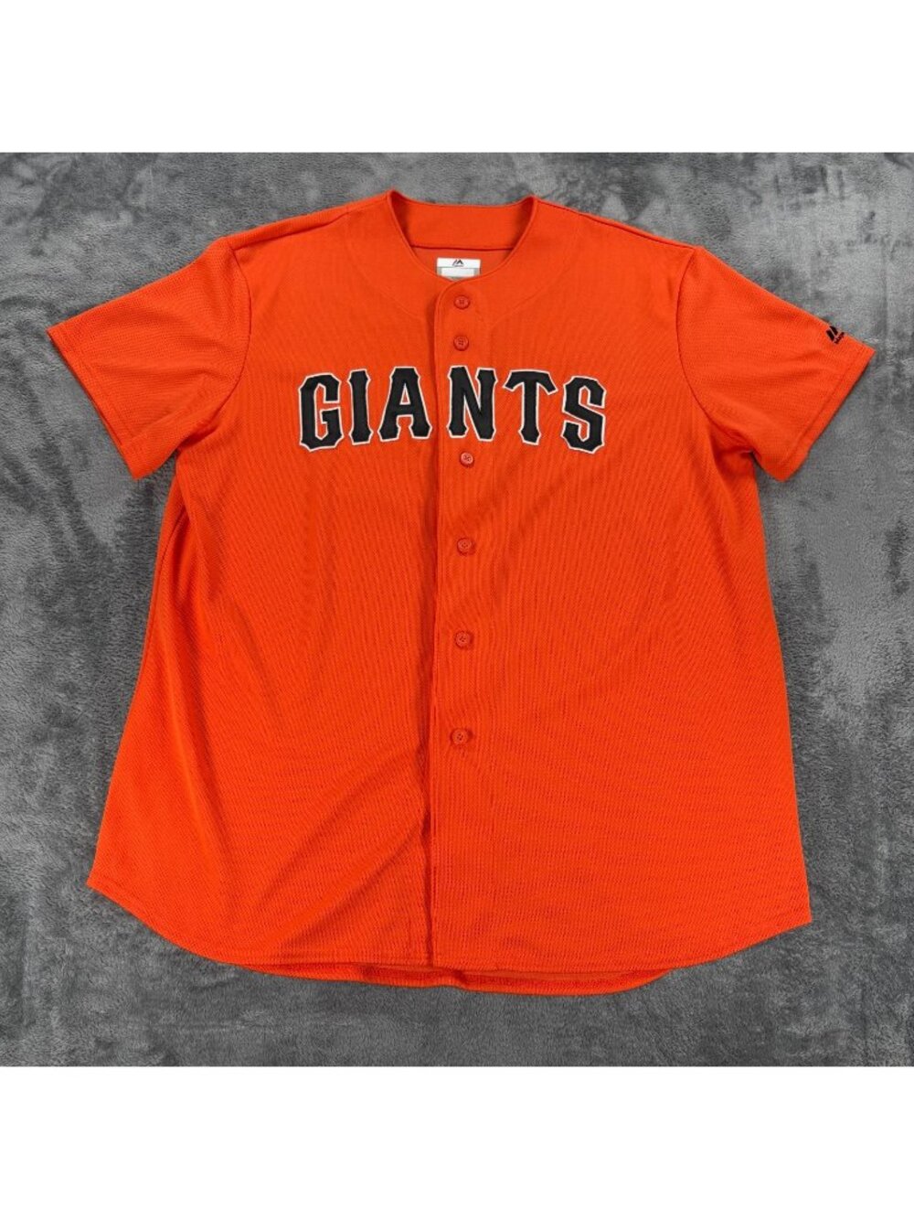Majestic San Francisco Giants #12 Jersey Mens XL Orange MLB Cool Base Baseball